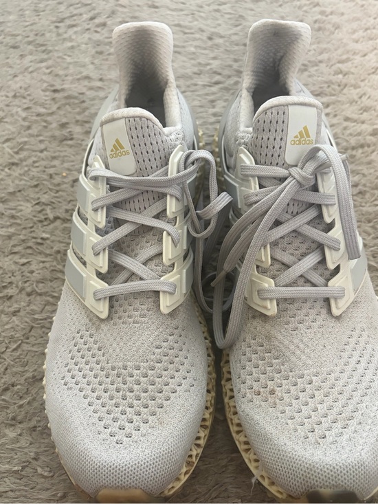 adidas Other - Men’s pre owned as is Adidas Ultra 4D IG2260 Shoes Sz 11.5 Grey White
